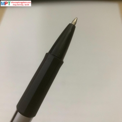 Hộp 12 Bút bi Deli Q29-BK Nét 0.7mm - Mực đen (Tặng kèm giấy nhớ 3 size cao cấp)