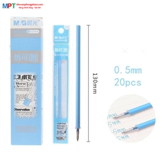 Vỉ 2 ruột bút gel xóa được M&G 3005 nét 0.5mm