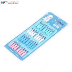 Ruột bút chì khúc HB nhiều màu M&G ASLQ1703 (Vỉ 32 khúc)