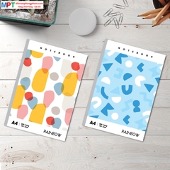 Sổ may gáy Rainbow A4 Hải Tiến 300 trang 3866 - Bìa bồi cao cấp