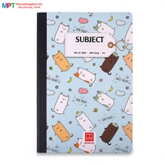 Sổ bìa bồi Hồng Hà Subject A4 200 trang 4586