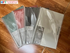 Sổ kẻ Caro B5 Heeton D16-256 - Kích thước 177x253mm (Sổ còng kẻ ô vuông)