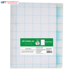 Sổ Binder còng nhựa dòng kẻ ngang Campus Line Filed khổ A5 - 50 tờ đơn