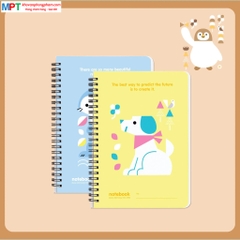 Sổ lò xo Hải Tiến A6 MONO 200 trang 6799 - Giấy vàng chống loá, kích thước 100 x 150 mm