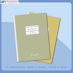 Sổ may gáy bìa bồi A4 Hải Tiến 300 trang Simple 3255 - Định lượng 70gsm