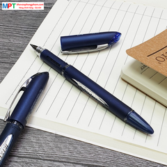 [MUA 12 CÁI TẶNG 1 CÁI] Bút bi Uni Jetstream SX-217 Ngòi 0.7mm đậy nắp - Mực xanh (Nhập khẩu bởi Cty Thái Á)