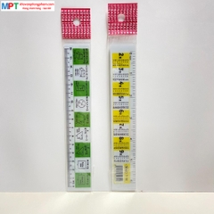 Thước 16cm WinQ T-16 (kết hợp bảng cửu chương và công thức toán học)