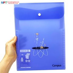 File đựng tài liệu đứng 5 ngăn Campus DF-5Y-G2 - Màu Xanh