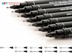 [CHÍNH HÃNG] Bút vẽ kỹ thuật Uni Pin 03-200 0.3mm (Bút kim số)