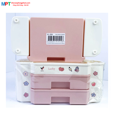 Khay cắm bút Việt Lợi VL-208 - Khay nhựa nhiều ngăn, có ngăn kéo