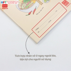 [MẪU MỚI 2024] Vở 4 ô ly Hồng Hà 80 trang ORINGA 0598 - Định lượng 110gsm 7 sao - Mua 5 quyển tặng 1 bút chì