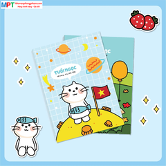 Vở 4 ô ly Hải Tiến 48 trang Tuổi Ngọc 1336 - Định lượng 70gsm - Mua từ 240 quyển chiết khấu 5%