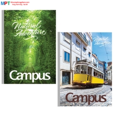 Vở kẻ ngang có chấm Campus Adventure 120 trang - Mua 10 quyển tặng 01 bút bi
