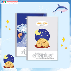 Vở kẻ ngang Haplus 80 trang COSMO 6423 - Định lượng 70gsm - Mua 10 quyển tặng 01 bút bi