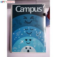 Vở kẻ ngang có chấm Campus EARTH 200 trang - Mua 5 quyển tặng 1 bút bi
