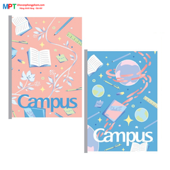 [MẪU MỚI 2023] Vở kẻ ngang Campus ENJOY THE MOMENT 200 trang - Mua 5 quyển tặng bút bi