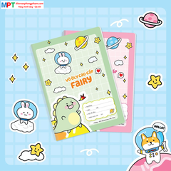Vở 4 ô ly Hải Tiến 80 trang FAIRY 1879 - Định lượng 100gsm - Mua 05 quyển tặng 1 bút chì