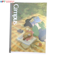 [MẪU MỚI 2023] Vở Campus HEALING 120 trang dòng kẻ ngang - Mua 10 quyển tặng bút bi