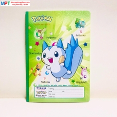 Vở 4 ôly Pokemon Hải Tiến 48 trang 1114 bìa 3D - Định lượng 100gsm - Mua 10 quyển tặng 01 bút chì