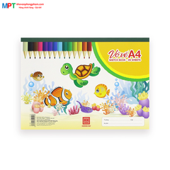 Vở vẽ A4 Hồng Hà 20 tờ 4941