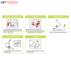 [CHÍNH HÃNG - DO CTY VIỄN ĐÔNG NHẬP KHẨU] Dập ghim đại trợ lực Kw-TriO 050LX - Dập 240 tờ (Tặng kèm ghim 23/24)
