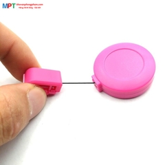 Kẹp đeo bảng tên dây cuộn STACOM PVC6705