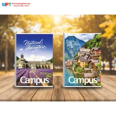 Vở kẻ ngang có chấm Campus Adventure 200 trang - Mua 5 quyển tặng 01 bút bi