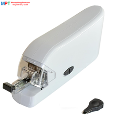 Máy dập ghim tự động Plus - Sử dụng cáp USB hoặc pin - Dập tối đa 20 tờ A4 - Dùng ghim bấm số 10