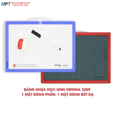 Bảng học sinh Hồng Hà 3289 - Dùng bút dạ và phấn trắng