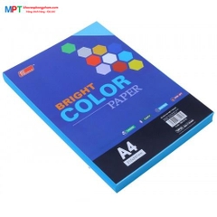 Bìa màu A4 MÀU XANH NGỌC - Định lượng 160gsm - 100 tờ/tập