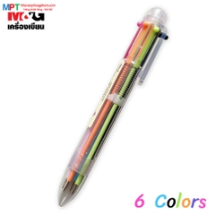Bút bi 6 màu M&G ABPV6101