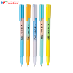 Bút gel Flair Move Gel ngòi 0.5mm - công nghệ mực mới, màu sắc rực rỡ, có thể thay ruột