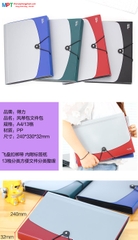 Cặp tài liệu 12 ngăn Deli 5558