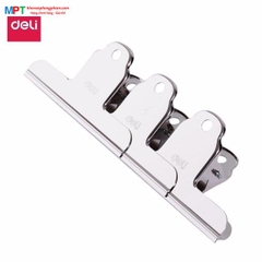 Vỉ 3 Kẹp inox Deli 9532 kích thước 102mm