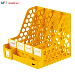 File tài liệu 4 ngăn kèm ống cắm bút Guangbo WJK9392