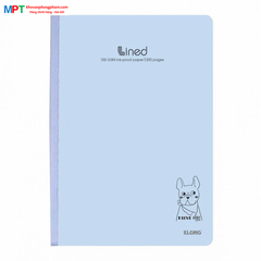 Vở kẻ ngang Klong chấm, may dán gáy 200 trang mã 842 - Định lượng 100gsm - Kích thước 175x250mm
