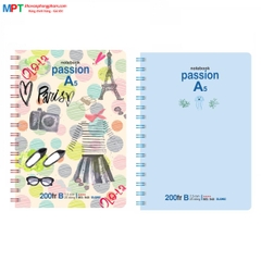 Sổ lò xo Klong A5 200 trang 940 (148x210mm)