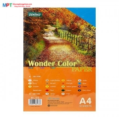 Bìa Ganh Zentino A4 10 Tờ ĐL180gsm - Màu BLUE