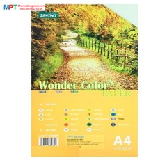 Bìa Ganh Zentino A4 10 Tờ ĐL180gsm - LIGHT GREEN