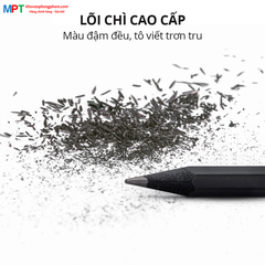 Bút chì Nusign Deli NS722-2B - Lõi đen cao cấp, thân bút hình lục giác