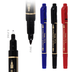 [CHÍNH HÃNG] Bút dạ dầu 2 đầu Pentel N75W