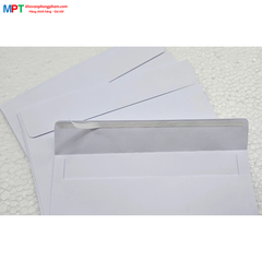 Tập 100 Phong bì trắng A5 CÓ BĂNG DÍNH 2 MẶT - Kích thước 16x23cm - ĐL 120gsm