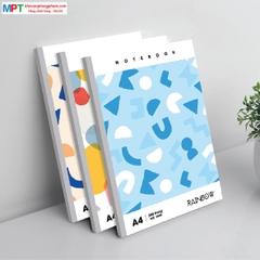 Sổ may gáy Rainbow A4 Hải Tiến 300 trang 3866 - Bìa bồi cao cấp