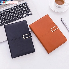 Sổ bìa da Heeton A40-889 cài khuy khổ A6 (107x188mm)