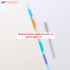 Sổ lò xo B5 có phân trang Heeton D16-653 - Kích thước: 177x256mm