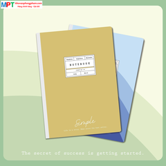 Sổ may gáy bìa bồi A4 Hải Tiến 300 trang Simple 3255 - Định lượng 70gsm