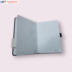 Sổ bìa da cao cấp SUMMIT 6 khuy bấm nam châm 200 trang 8427 - Kích thước: 150x210mm (Khổ A5)