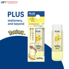 Tẩy chì Xoay PLUS Pokemon - Kích thước 66 x 21 x 13 mm