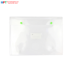 Túi tài liệu ngang 2 cúc S15 khổ A4 Hồng Hà 6623