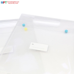 Túi tài liệu dọc 2 cúc S16 khổ A4 Hồng Hà 6624